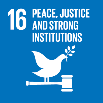 16 peace, justice and strong institutions