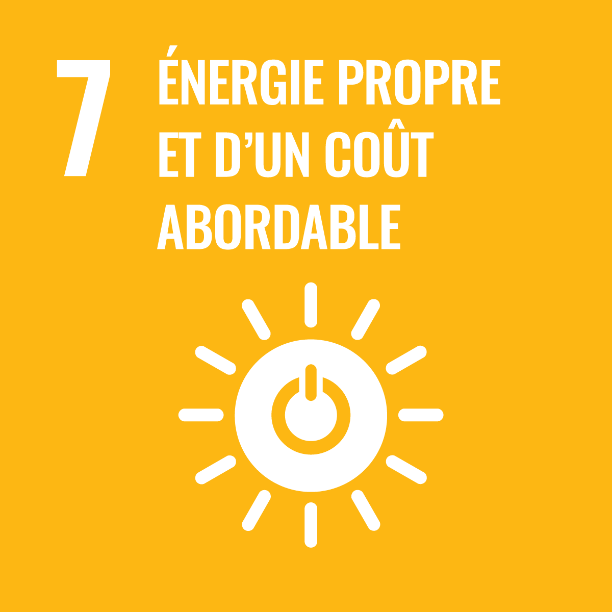 énergie propre et d'un goût aborable